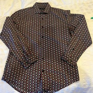 Perry Ellis Mens Button Shirt